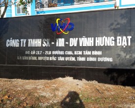 Công ty TNHH SX TM DV Vĩnh Hưng Đạt