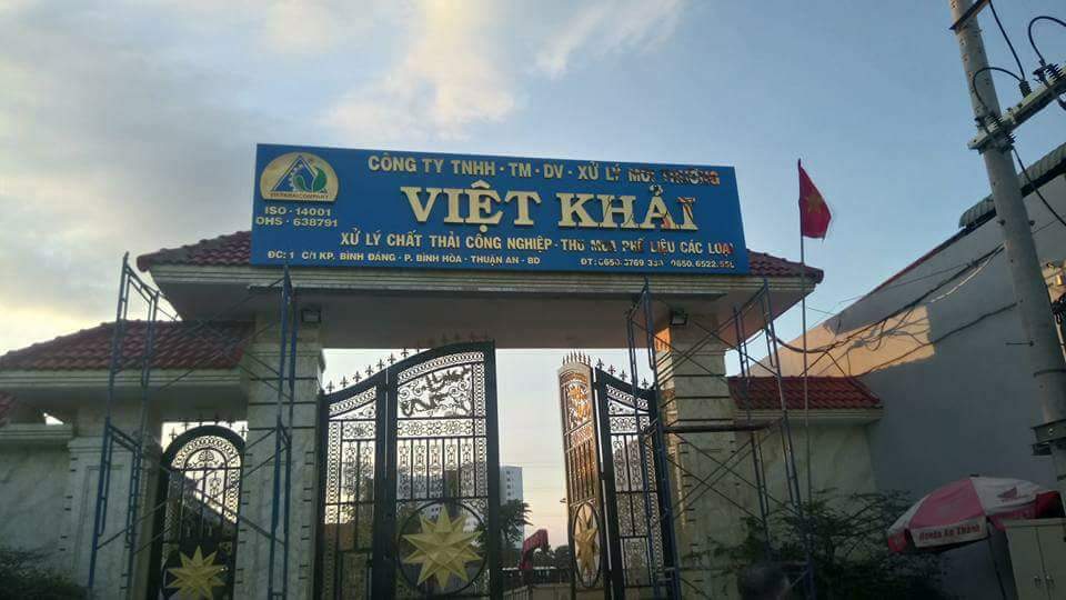 Công ty TNHH TM DV Xử lý Môi trường Việt Khải